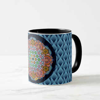 Tasse à café "Samadhi" (peinture acrylique)
