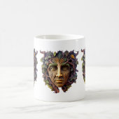 Tasse à café sculptée de forêt (Centre)