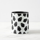 Tasse à café silhouette motif Ghosts (Centre)
