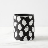 Tasse à café silhouette motif Ghosts (Centre)
