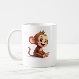 Tasse à café Singe Bébé Mignon