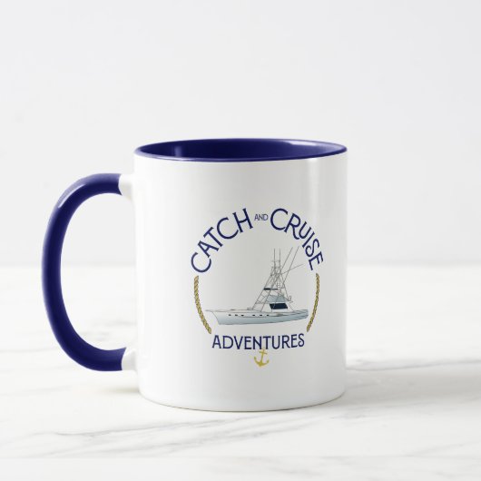Tasse à café Sip & Sea avec code QR (Gauche)