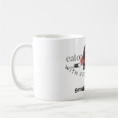 Tasse à café Sneakin & Peekin (Gauche)