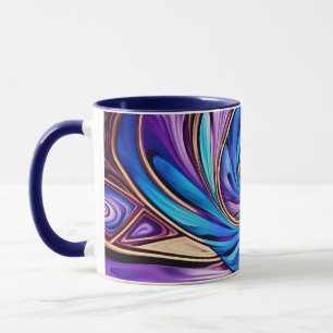 tasse à café spirale vive