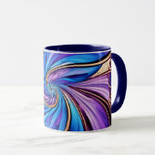 tasse à café spirale vive (Devant droit)