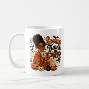Tasse à café Spooky Tunes – Cadeau pour professeur