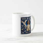 Tasse à café Springer Spaniel dirige la maison - M (Devant droit)