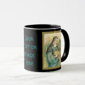 Tasse à café « Ste Brigitte d'Irlande (M 014) » 2b (Devant droit)