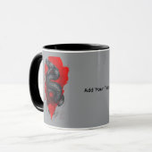 Tasse à café Striking Viper Trash Polka (Devant gauche)