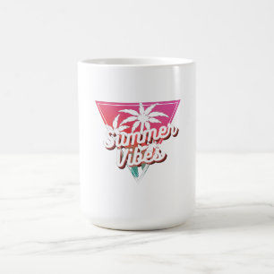 Tasse à café Summer Vibes – Style de plage tropica