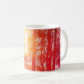 Tasse à café Sun et arbres (Devant droit)