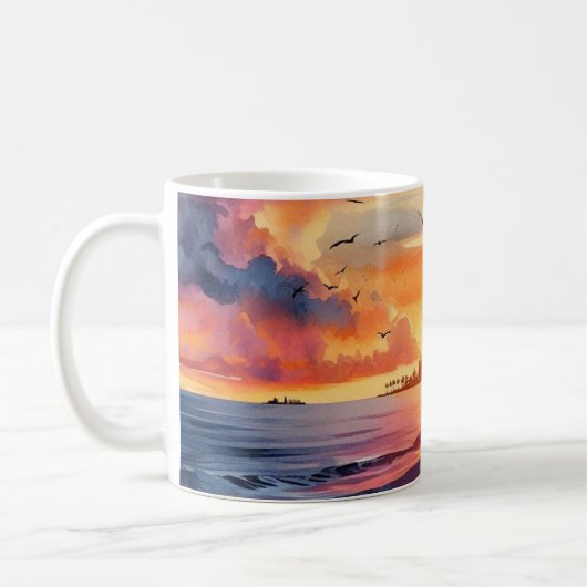 Tasse à café Sunset 325ml (Gauche)
