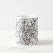 Tasse à café sur carte personnalisée (Centre)