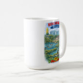 Tasse à café sur les monuments de Rochester MN Min (Devant droit)