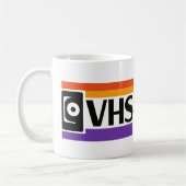 Tasse à café symbole VHS rétro - 80s 90s (Gauche)