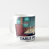 Tasse à café Table for Two Retro Diner NIGHTSHIFT (Devant gauche)