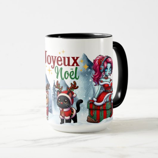 Tasse à café | Temps des fetes (Devant droit)