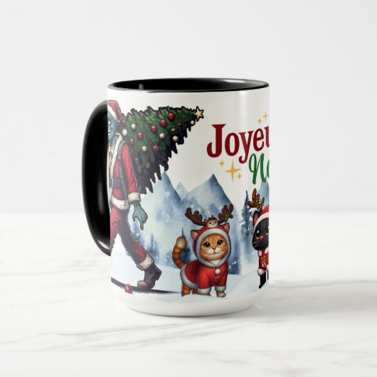 Tasse à café | Temps des fetes (Devant gauche)