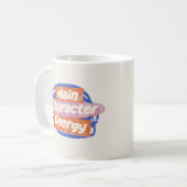 Tasse à café tendance / esthétique gras Script Mod (Devant gauche)