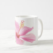 Tasse à café/thé à l'hibiscus rose (Devant droit)