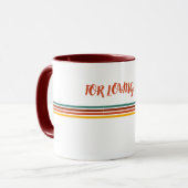 Tasse à café, thé avec message d'amour (Devant gauche)