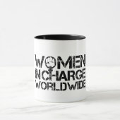 Tasse à café/thé Femmes aux commandes dans le mond (Centre)