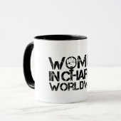 Tasse à café/thé Femmes aux commandes dans le mond (Devant gauche)
