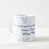 Tasse à café, thème de Noël (Devant gauche)
