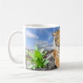 Tasse à café Tigre Couché (Gauche)