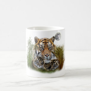 Tasse à café Tigre et petits