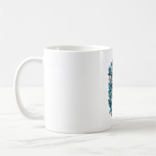 Tasse à café Tiki Guardian Blue Ice
