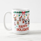 tasse à café toit de noël 15oz (Gauche)