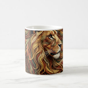Tasse à café Tonalités Terre Crinière de Lion Abst