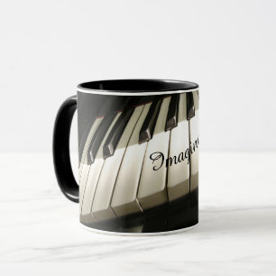 Tasse à café Touches de Piano