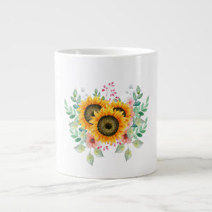 Tasse à café tournesol