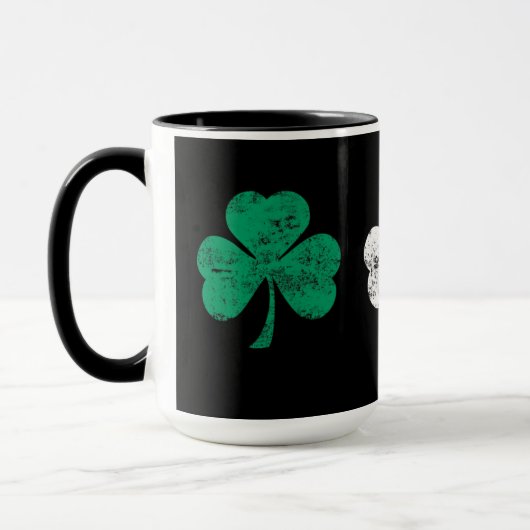 Tasse à café Trèfles Irlandais (Gauche)