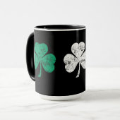 Tasse à café Trèfles Irlandais (Devant gauche)