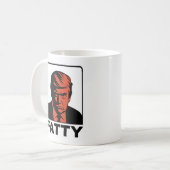 TASSE À CAFE "TRUMP GRASSE" (Devant gauche)