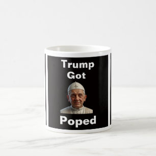 Tasse à café Trump s'est fait popé dessus