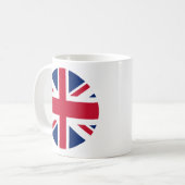 Tasse à café Union Jack circulaire (Devant gauche)