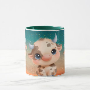 Tasse à café vache mignonne Mug en céramique à des