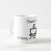 Tasse à café vapeur (Devant gauche)