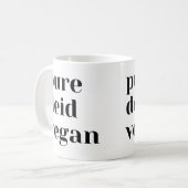 Tasse à café végane Pure Deid (Devant gauche)