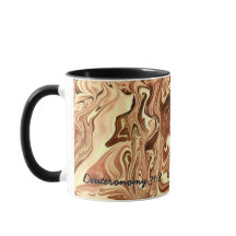 Tasse à café. Verset biblique Deutéronome 31:8. 