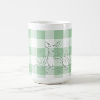 Tasse à café vert sauge