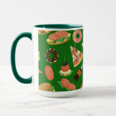 Tasse à café verte pour le goûter (Gauche)