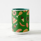 Tasse à café verte pour le goûter (Centre)