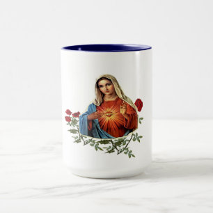 Tasse à café Vierge Marie