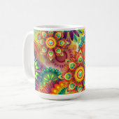 tasse à café vive et brillante (Devant gauche)