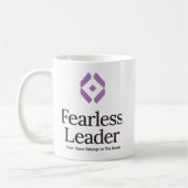 Tasse à café "Vivre libre et sans peur" (Gauche)